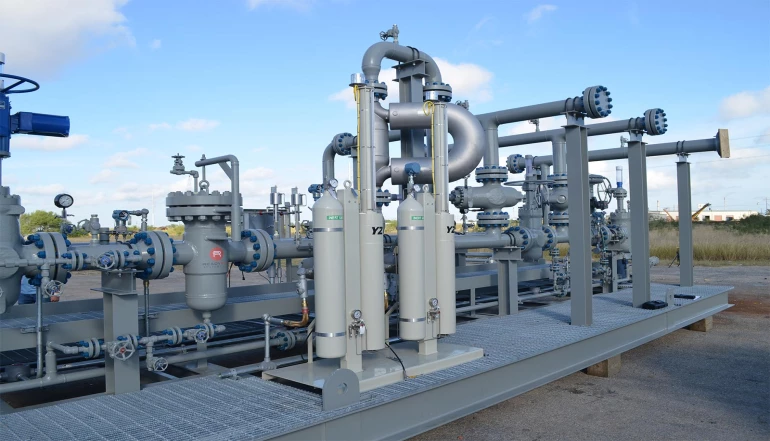 Custody transfer metering skids